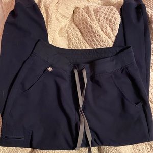 Figs Scrub Joggers Navy Blue Small